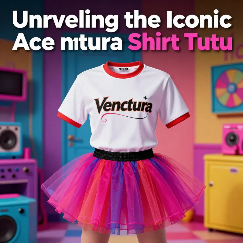 A vibrant cover image showcasing the Ace Ventura Shirt Tutu, reflecting its cultural significance and design.