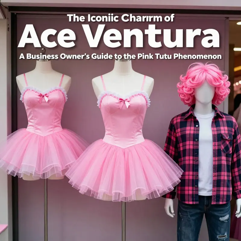 Ace Ventura performs his iconic ballet scene, showcasing his comedic flair.