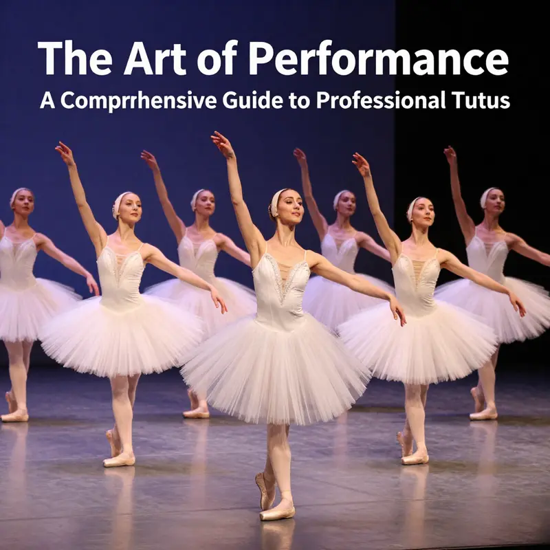 Adult ballet dancers wearing professional tutus, demonstrating the elegance and functionality of their designs.