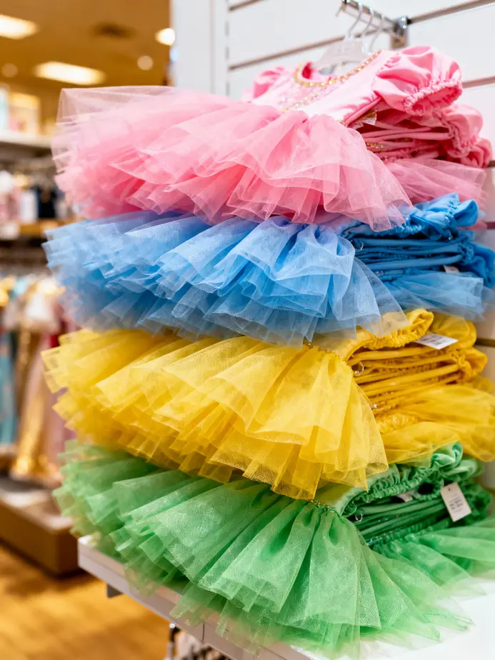 A vibrant display of popular tutu dress styles for girls, highlighting creativity and design.