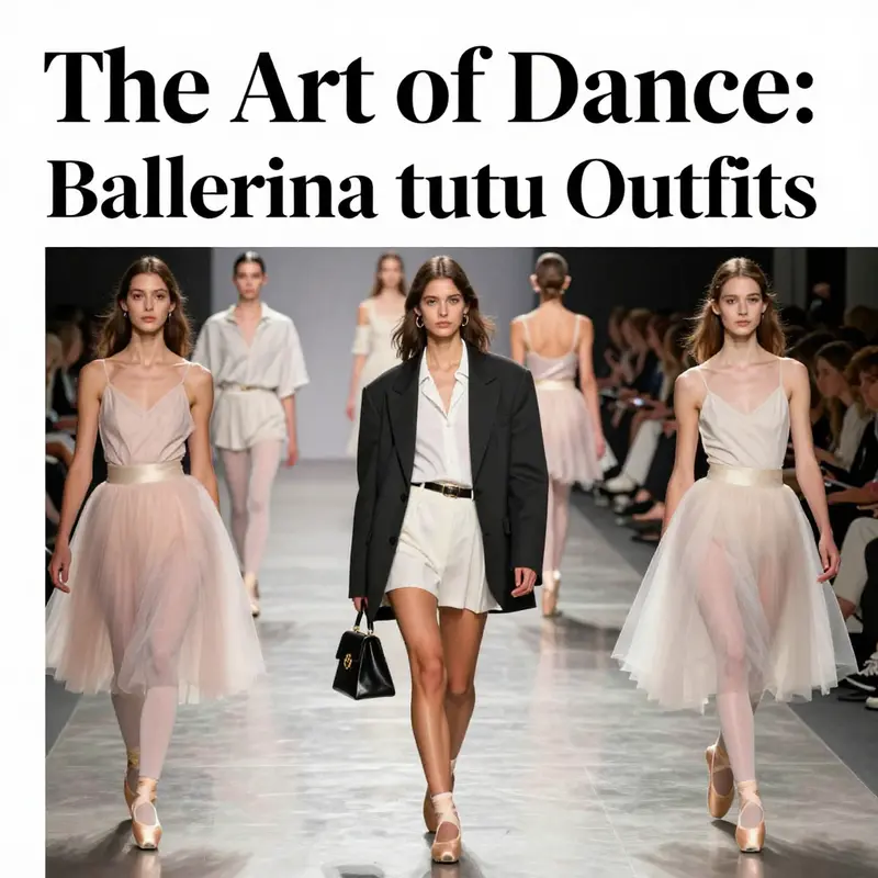 An array of ballerina tutus showcasing their diverse structural designs.
