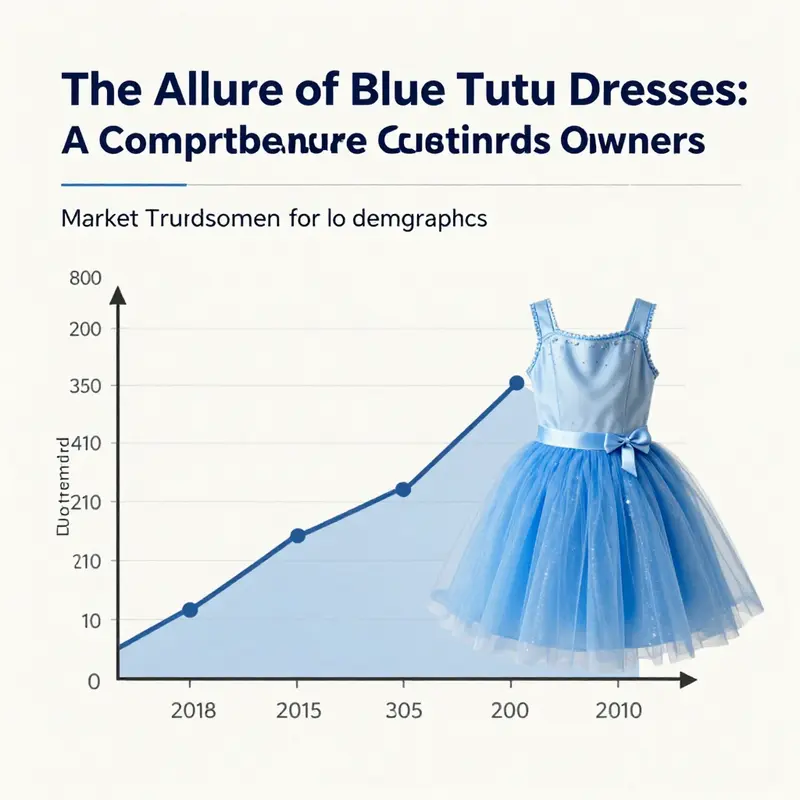 A display of various styles of blue tutu dresses tailored for special occasions.