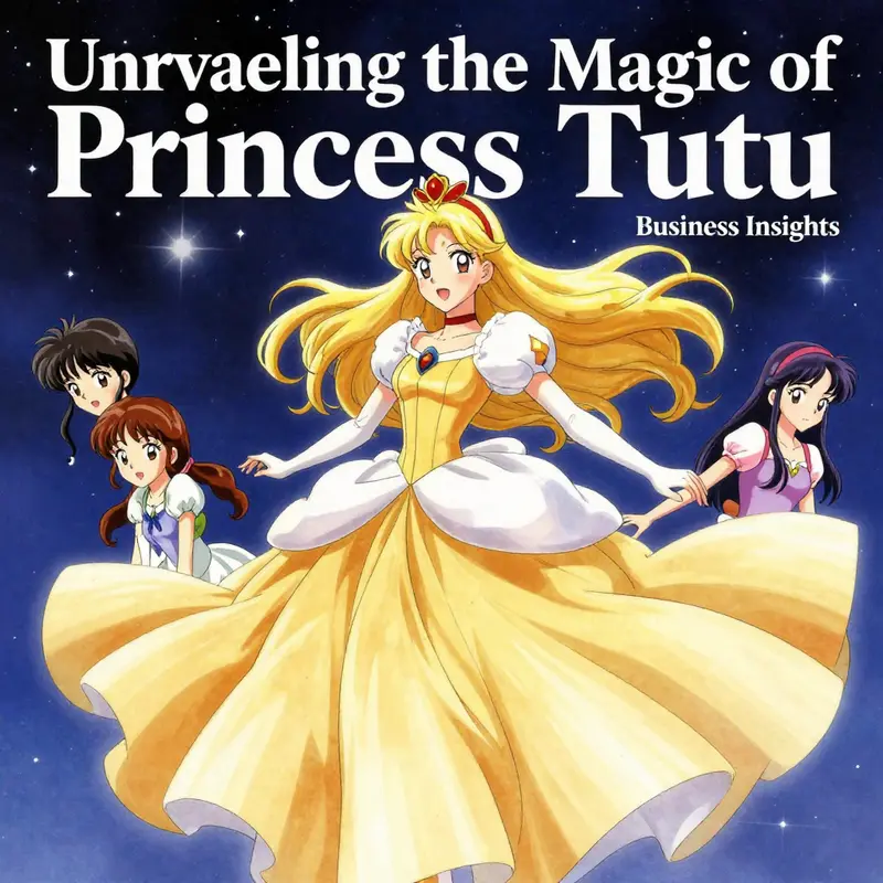 Princess Tutu dances through a realm of magic, soaked in fantastical elements that enhance the narrative.