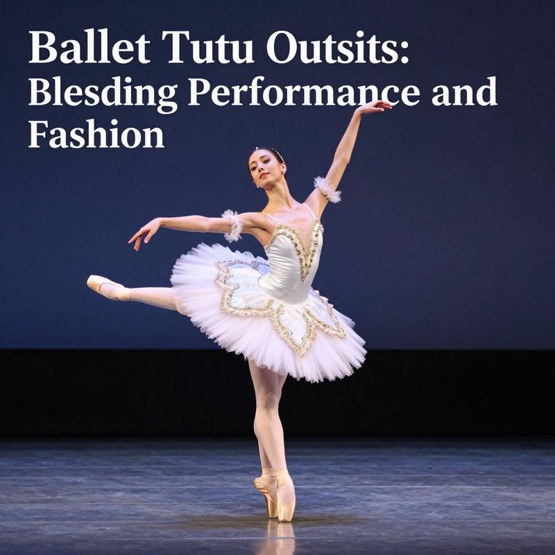 A ballet dancer performing on stage in an exquisite tutu, highlighting the elegance of classic ballet attire.