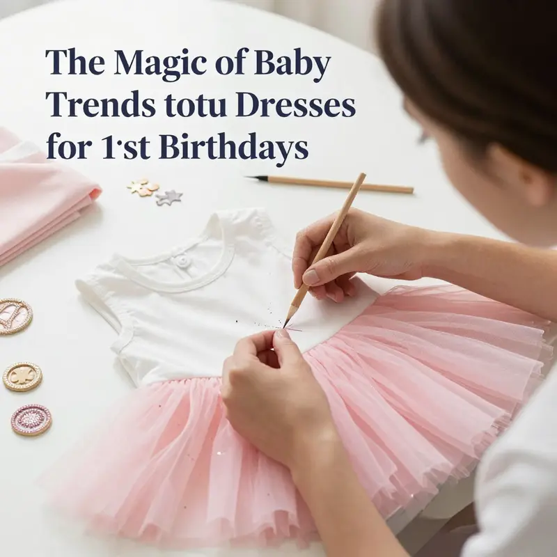 A vibrant assortment of stylish baby tutu dresses designed for 1st birthday celebrations.