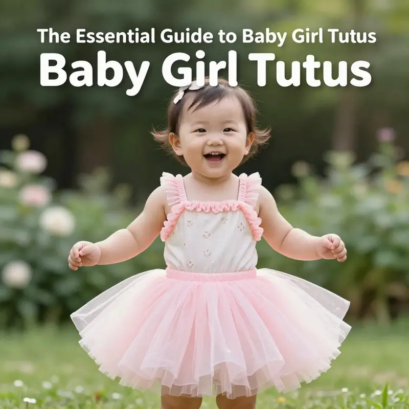 A diverse range of customizable baby girl tutus in various styles and colors.