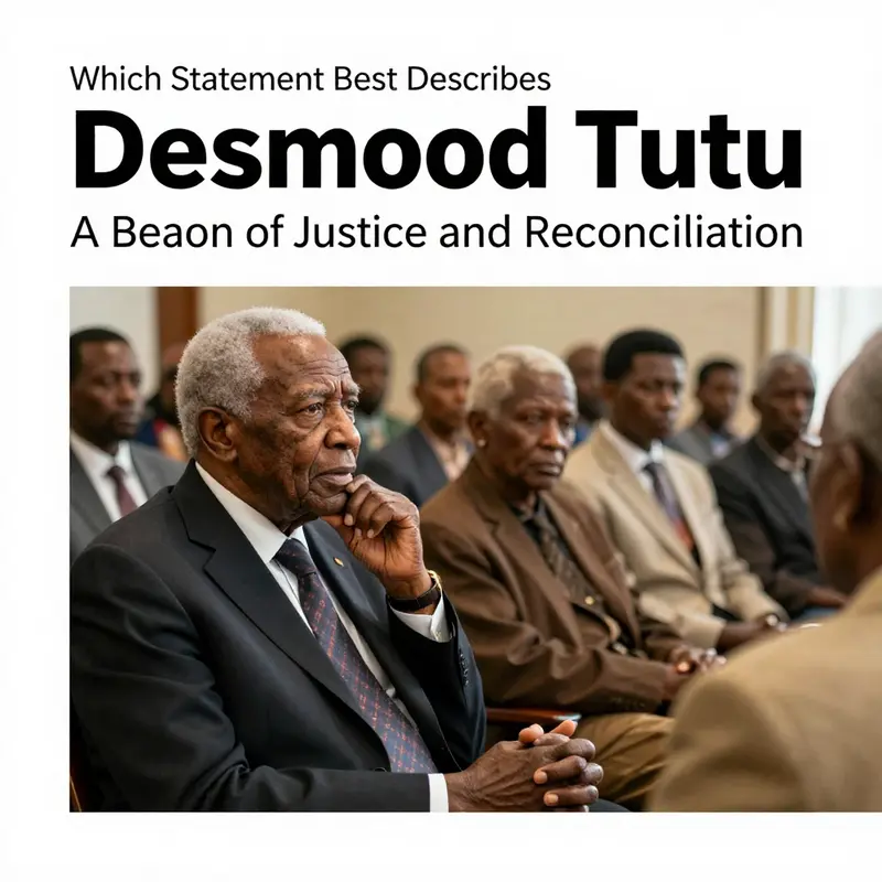 Desmond Tutu engaged in a passionate address during an anti-apartheid rally, capturing the spirit of resistance.