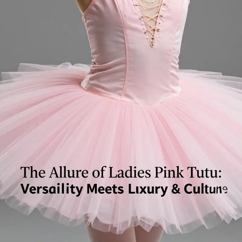 A dynamic display of the many occasions for which the ladies pink tutu is perfectly suited.