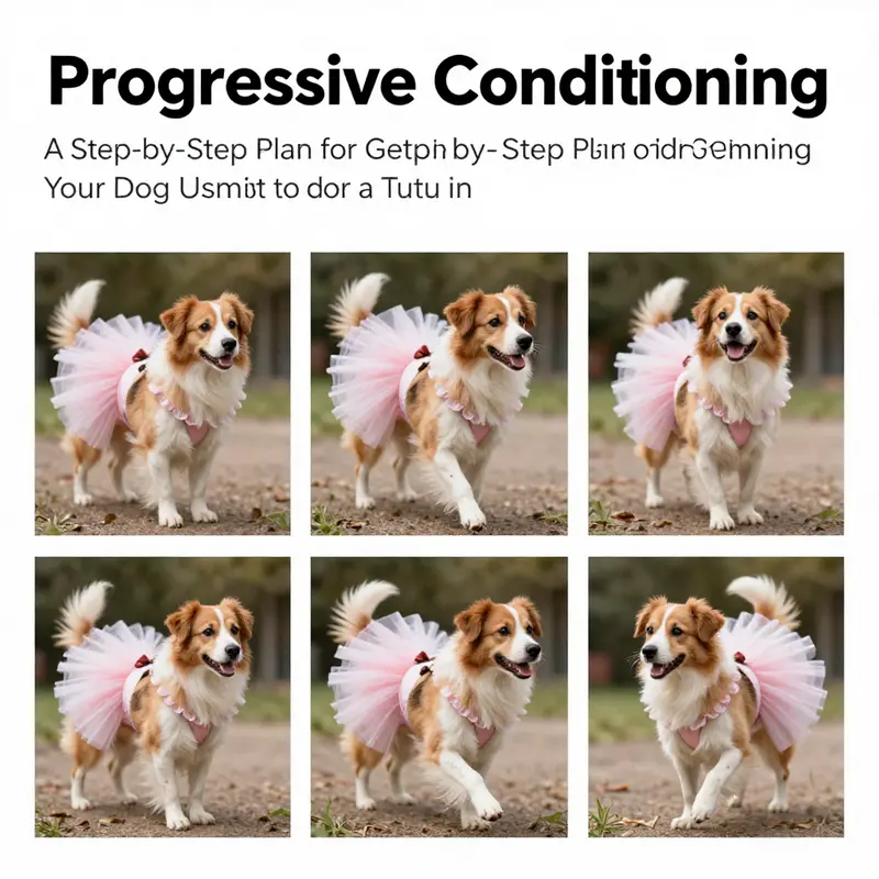 A small dog happily wearing a tutu, illustrating the importance of comfort and individual needs.