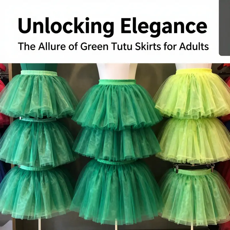 Exploring the lightweight polyester mesh that gives green tutu skirts their flow and durability.