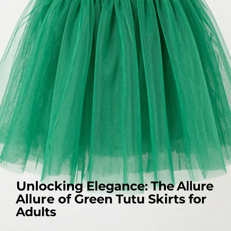 Exploring the lightweight polyester mesh that gives green tutu skirts their flow and durability.