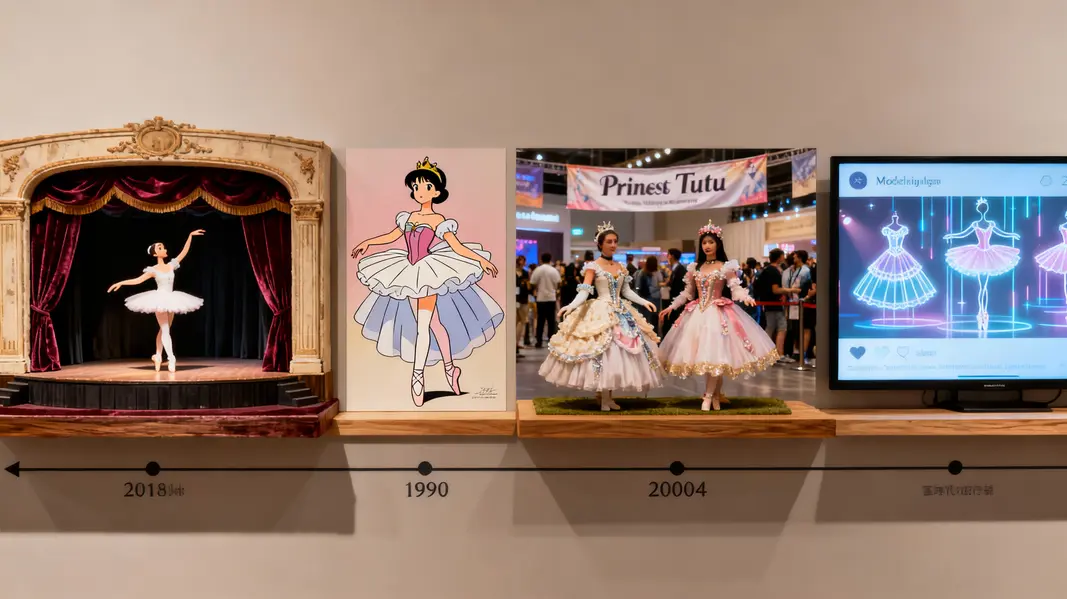 Key components of stunning princess tutu cosplays—vibrant skirts, fitted bodices, and enchanting accessories.