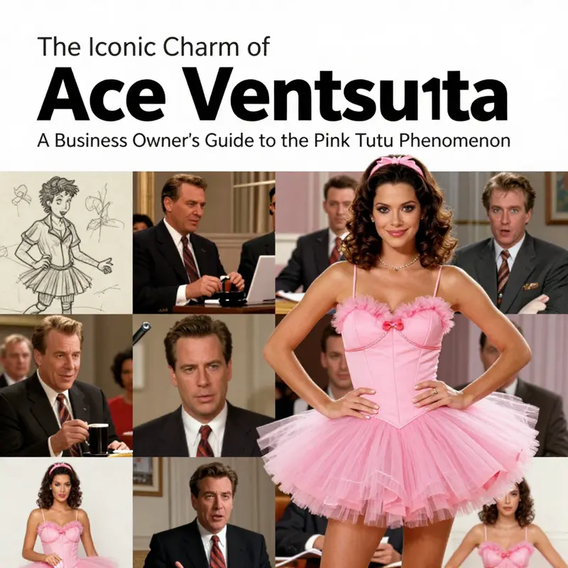Ace Ventura performs his iconic ballet scene, showcasing his comedic flair.