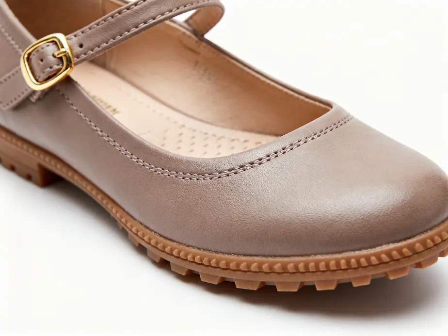 The Madden Girl Tutuu Mary Jane Pump highlights its unique block heel and strap design.