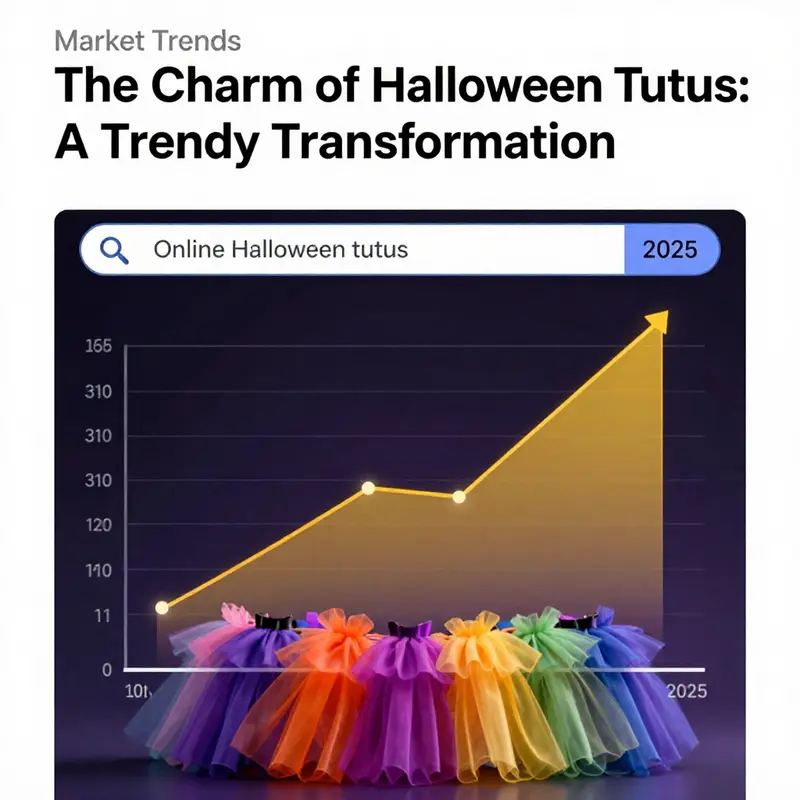 A striking visual timeline demonstrating the evolution of Halloween tutus from traditional designs to modern interpretations.