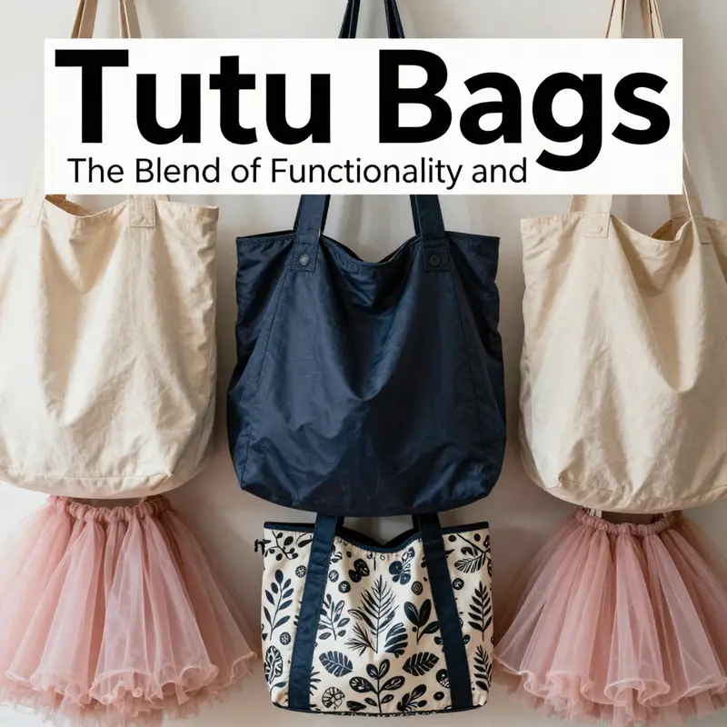 The evolution of the tutu bag highlights its transformation from utility to a fashionable statement.