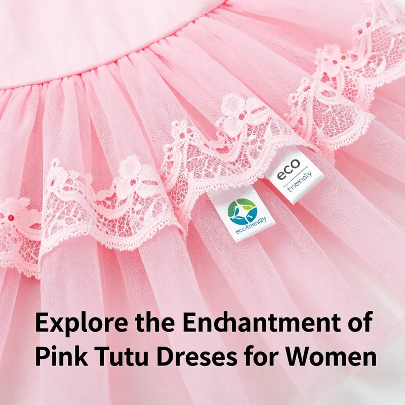Various styles of pink tutu dresses highlighting their playful and elegant aesthetics.