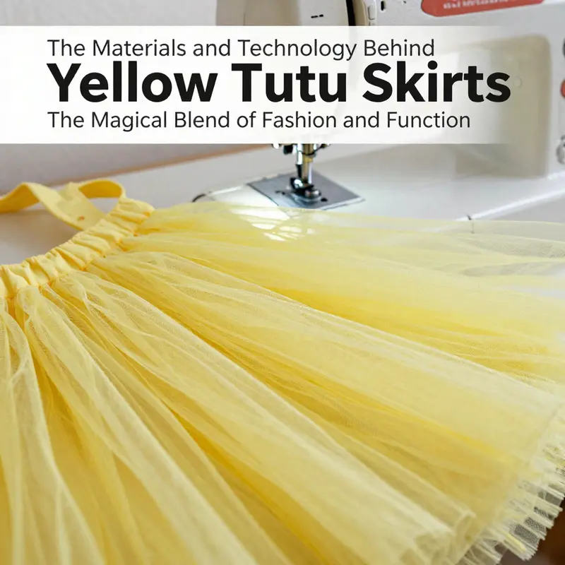 A showcase of both children and adults in yellow tutu skirts, highlighting the trend’s broad appeal in various environments.
