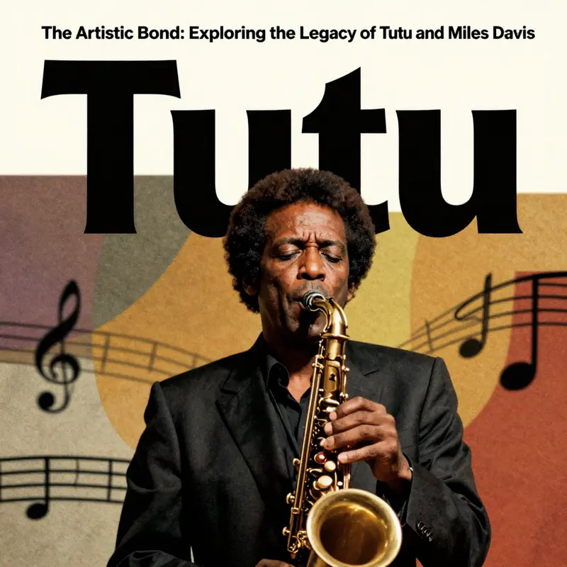 Miles Davis and Tutu Davis showcase their unique collaboration on stage, a meeting of generational talents in jazz.