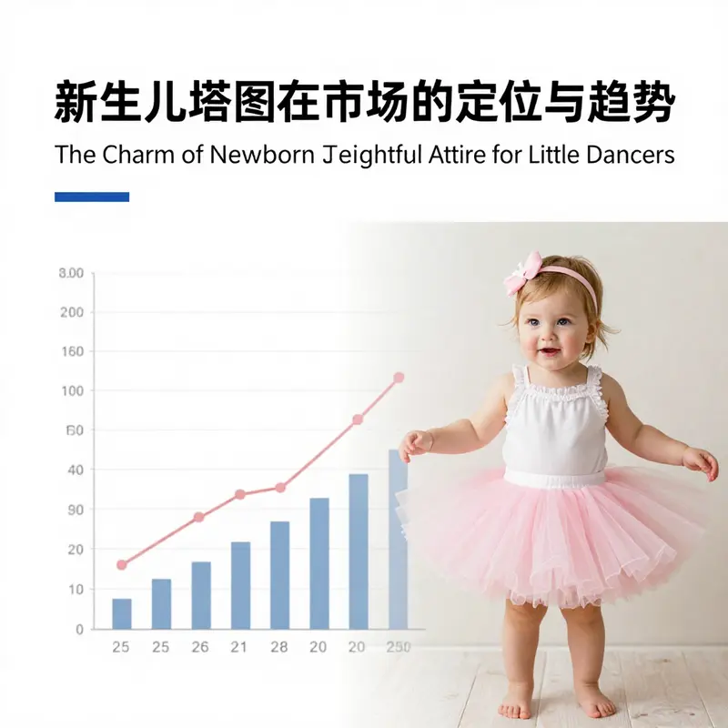 An array of colorful newborn tutus highlighting the design elements and materials used.