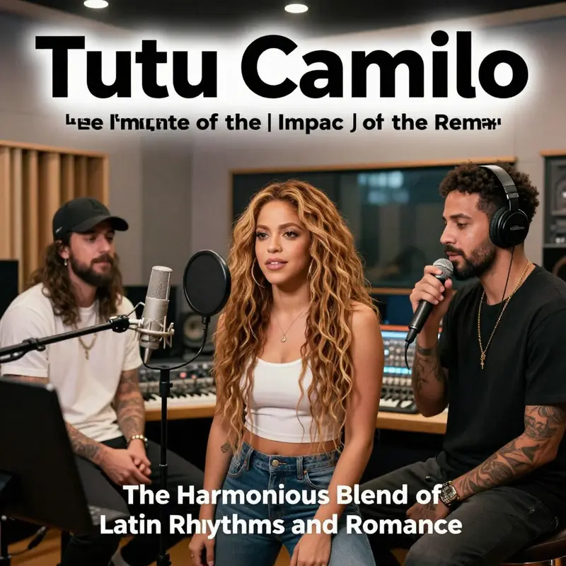 Camilo and Pedro Capó captivating their audience during a live performance of ‘Tutu’.
