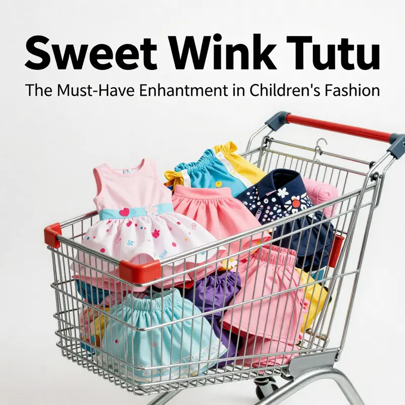 An array of Sweet Wink Tutu skirts illustrating their enchanting designs for young girls.