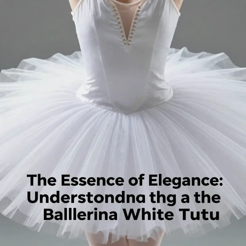 The timeless elegance of white tutus in a classic ballet performance.