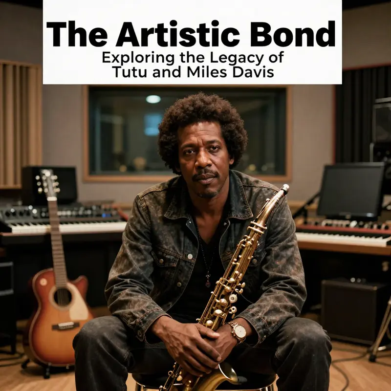 Miles Davis and Tutu Davis showcase their unique collaboration on stage, a meeting of generational talents in jazz.