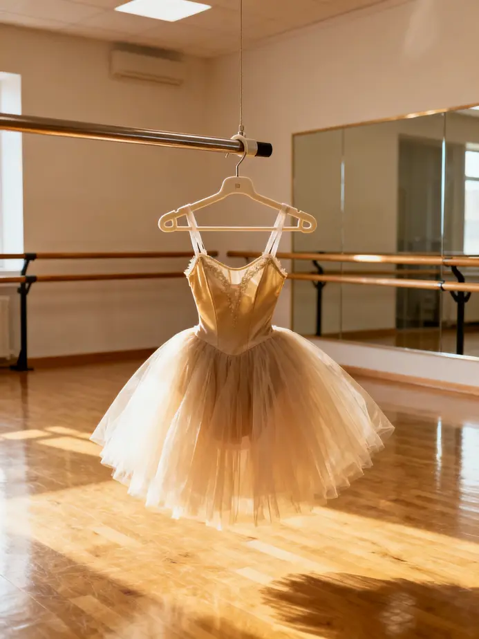 Specialized tutu hangers help maintain the shape and longevity of delicate ballet costumes.