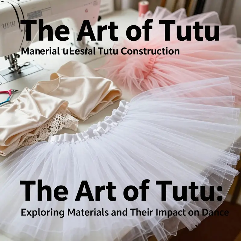 An array of fabrics used in tutu construction showcases versatility and quality.