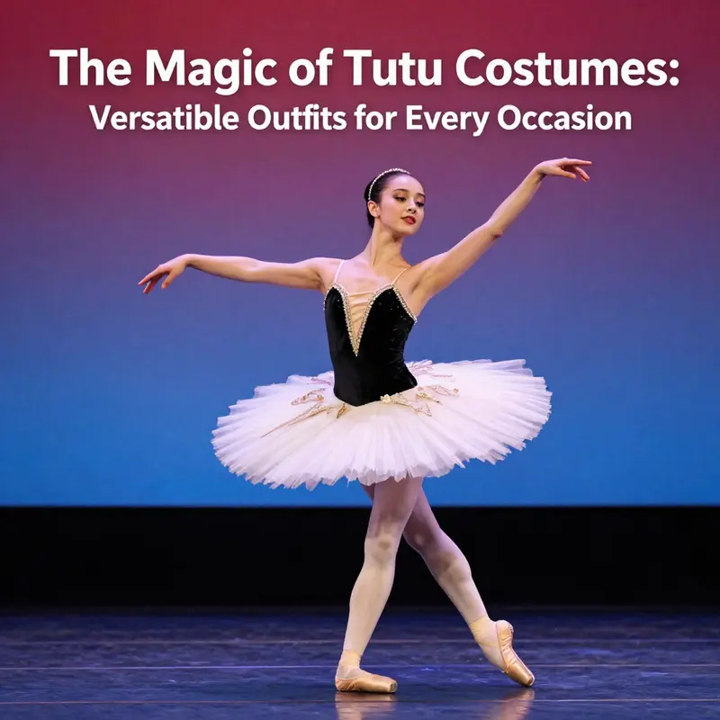 A showcase of diverse tutu styles for various occasions, highlighting their versatility.