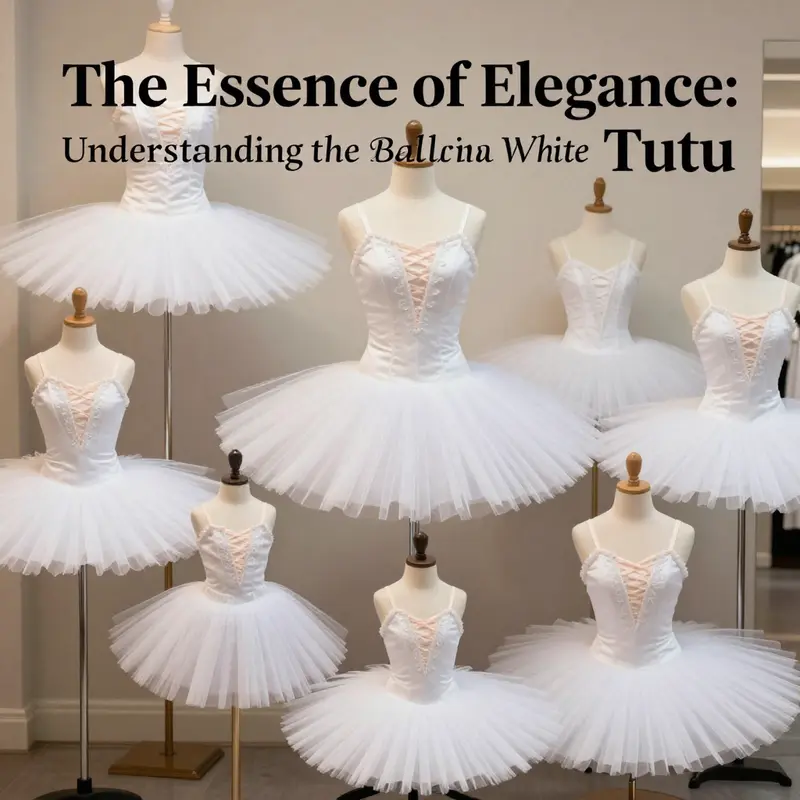 The timeless elegance of white tutus in a classic ballet performance.