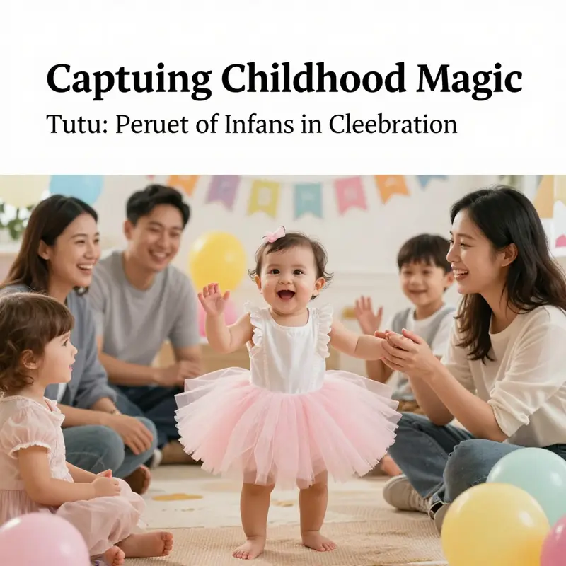A collage of diverse infant tutus, highlighting unique styles and patterns suited for different occasions.