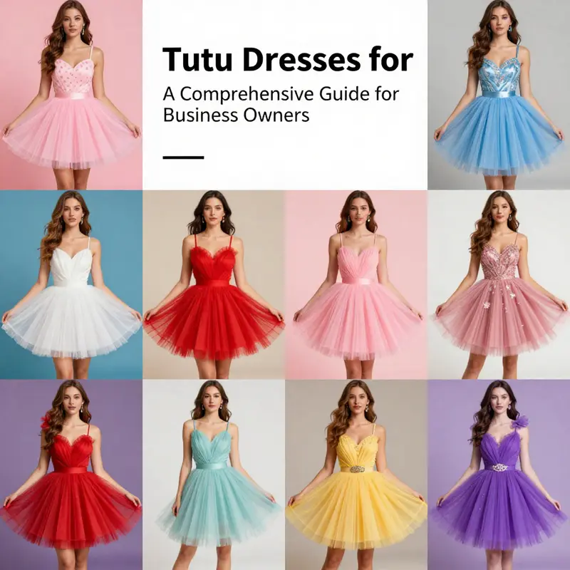 A variety of stunning tutu dress styles for women, perfect for different occasions.