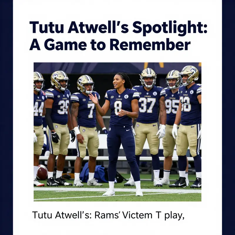 Tutu Atwell’s game-winning touchdown catch against the Colts.