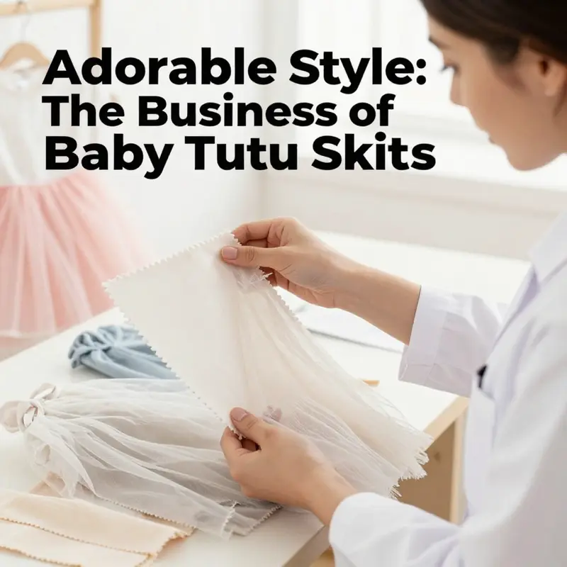 Choosing tulle skirts with cotton lining ensures comfort for babies.