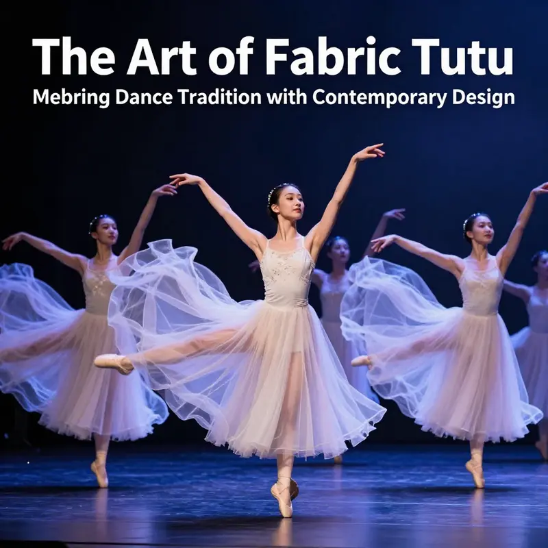 Dancers showcasing the iconic tulle tutus, emphasizing movement and grace.