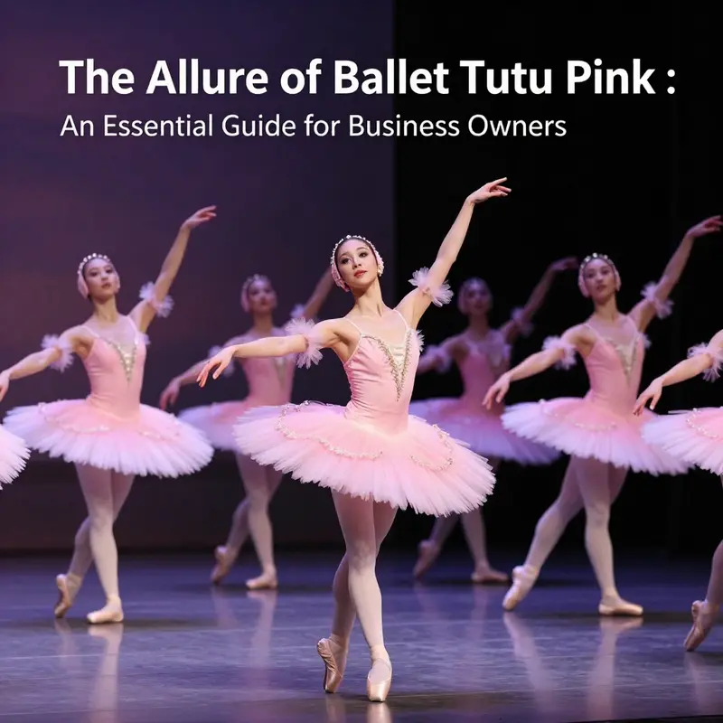 A collection of pink ballet tutus highlighting diverse designs appealing to different styles and performances.