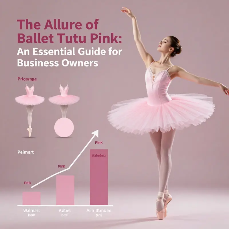 A collection of pink ballet tutus highlighting diverse designs appealing to different styles and performances.