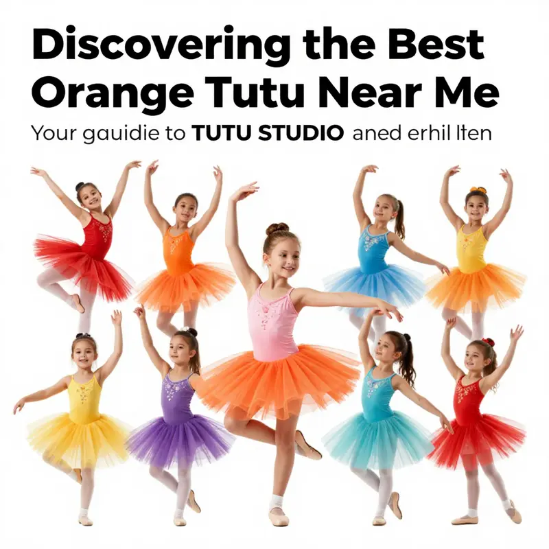 Children in colorful tutus dancing joyfully.
