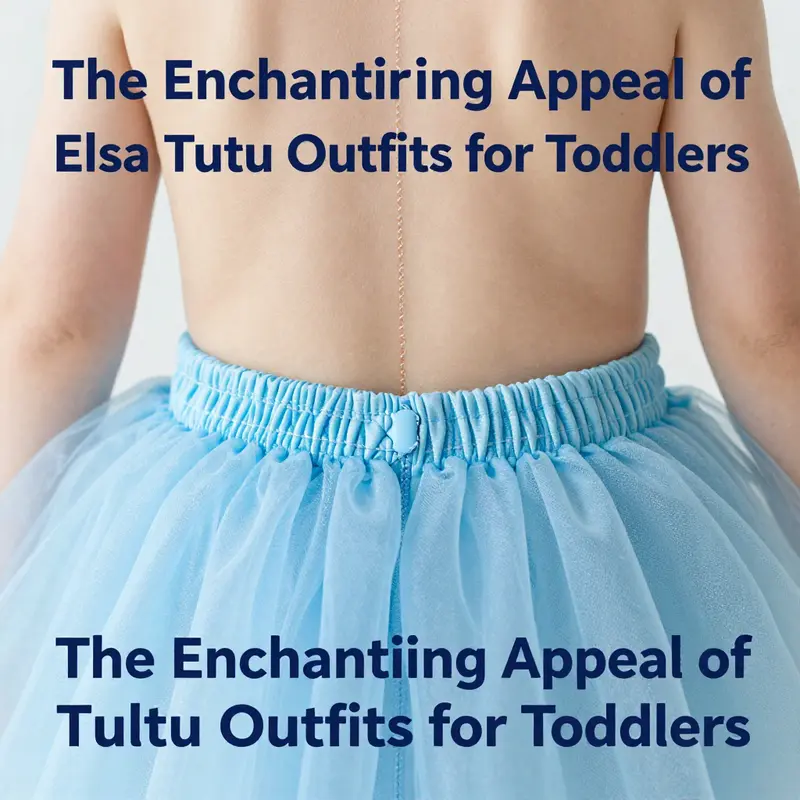 Toddlers in vibrant Elsa tutu outfits, emphasizing the practical design features suitable for active play.