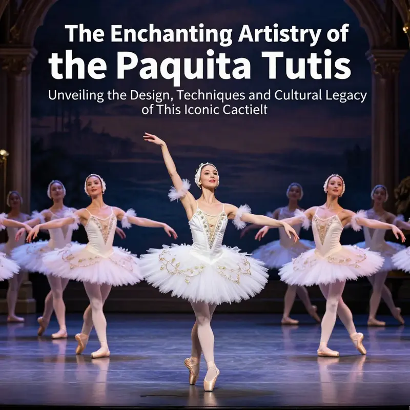 A ballet performance showcasing dancers in colorful Paquita tutus, embodying elegance and intricate choreography.