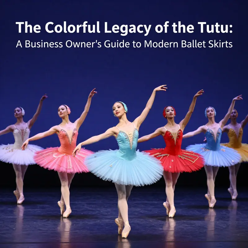 A group of ballet dancers in colorful tutus performing gracefully on stage.