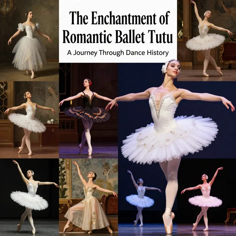 Marie Taglioni in ‘La Sylphide’, exemplifying the groundbreaking design of the romantic ballet tutu.
