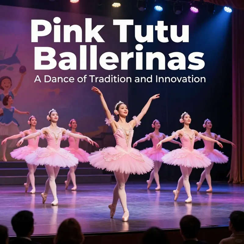 Ballet performers in pink tutus showcasing the cultural significance of this iconic garment on stage.