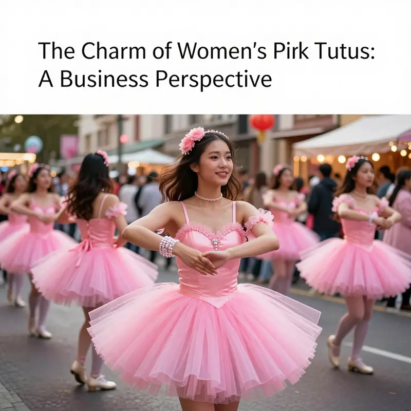 A detailed view of the layered tulle and design of a women’s pink tutu.