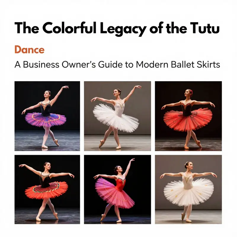 A visual exploration of the coloured tutu’s evolution over the centuries, highlighting its design transformations.