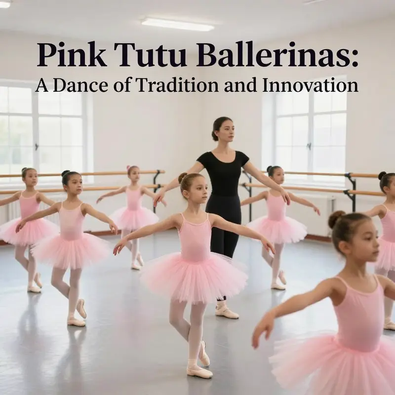 Ballet performers in pink tutus showcasing the cultural significance of this iconic garment on stage.
