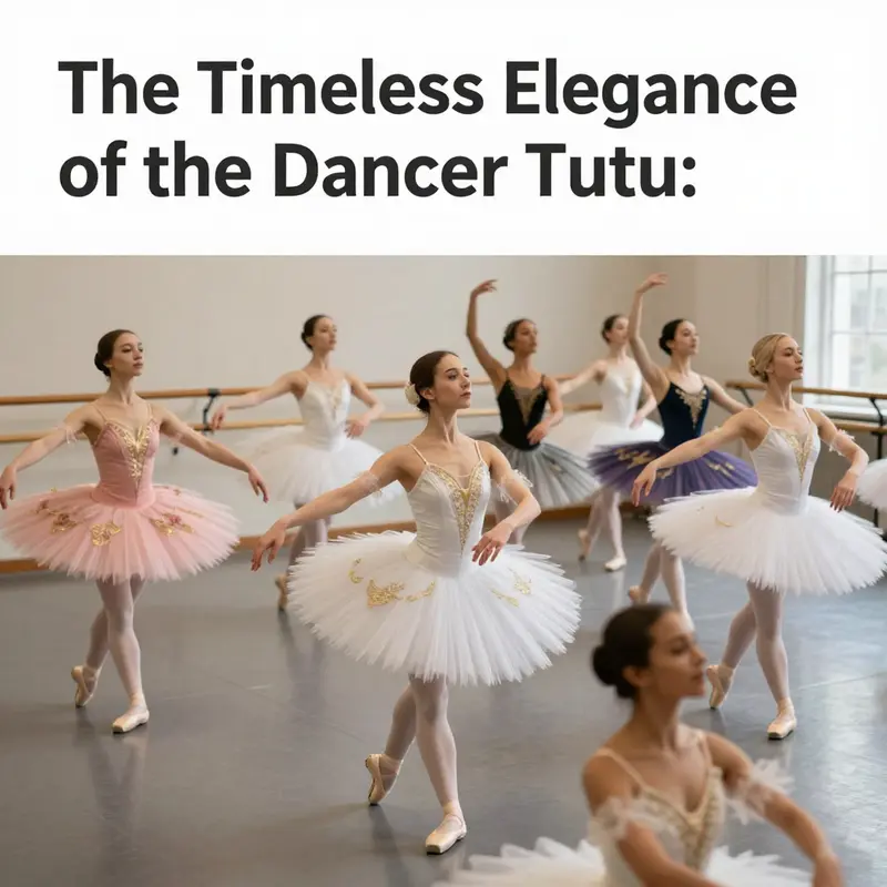 Multiple ballet dancers performing in colorful tutus, representing the beauty and variety of the dancer tutu.