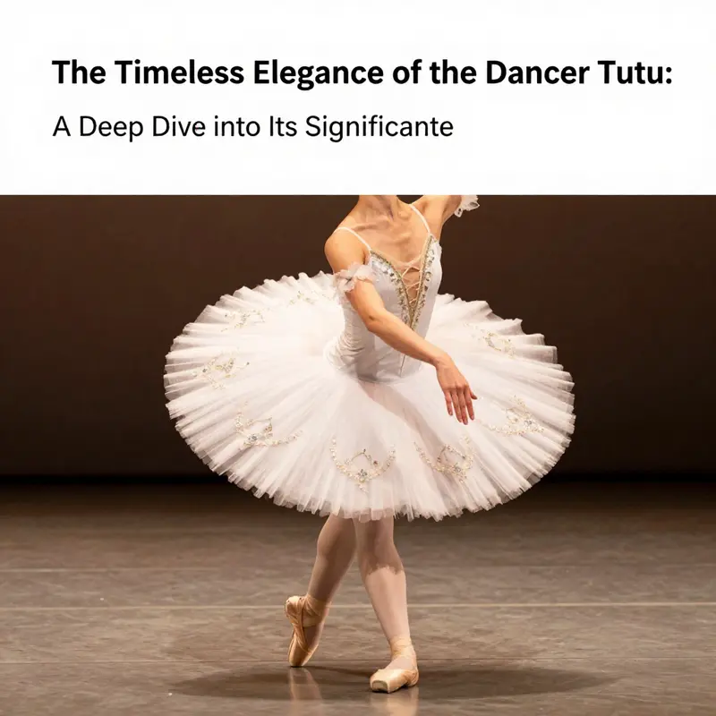 A ballet dancer in a classic dancer tutu, highlighting the garment’s defining characteristics during a performance.